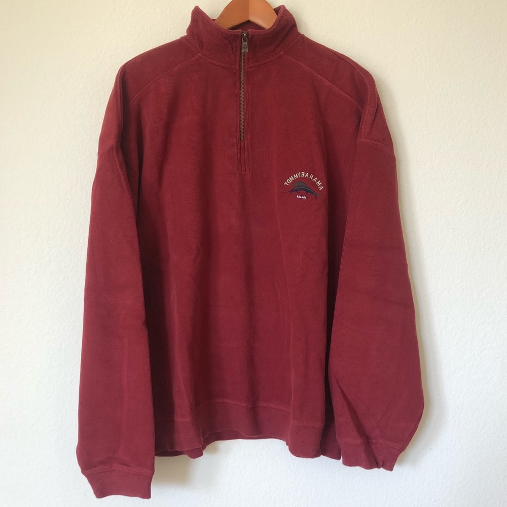 Tommy Bahamas Men’s Red Sweater